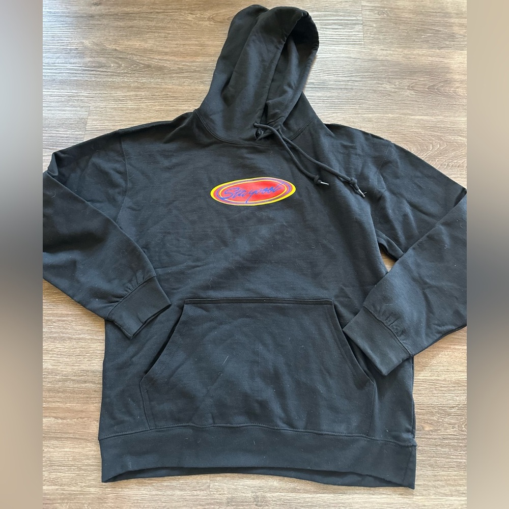 Men’s- NEW Black Graphic Hoodie